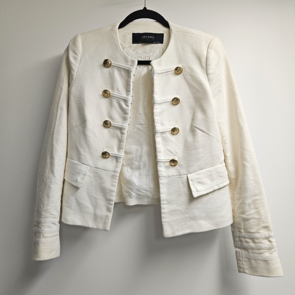 Zara Cream Blazer